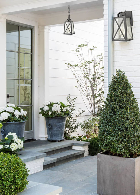 Modern Outdoor Pendant Light Fixture for Front Porch
